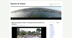 Desktop Screenshot of expresodetuxpan.com