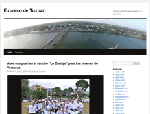 Tablet Screenshot of expresodetuxpan.com